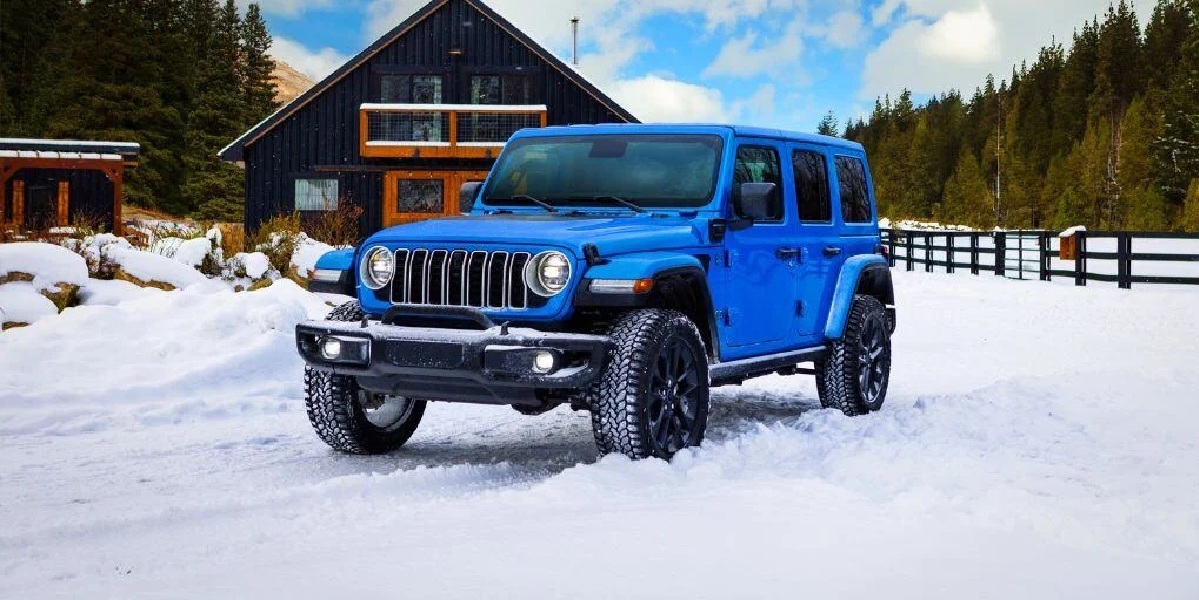 2025 Blue Jeep Wrangler