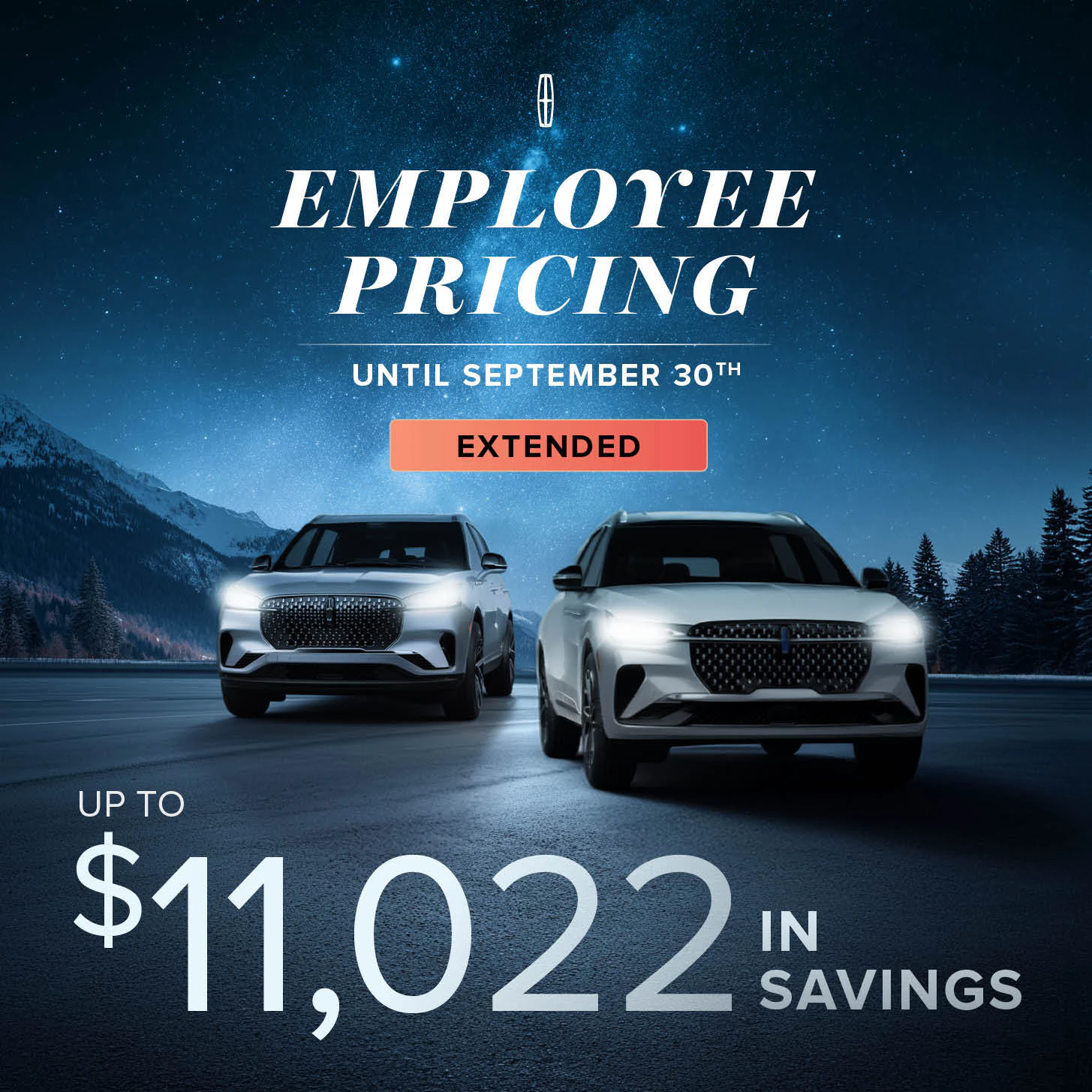 MGM LINCOLN Employee Pricing Sale