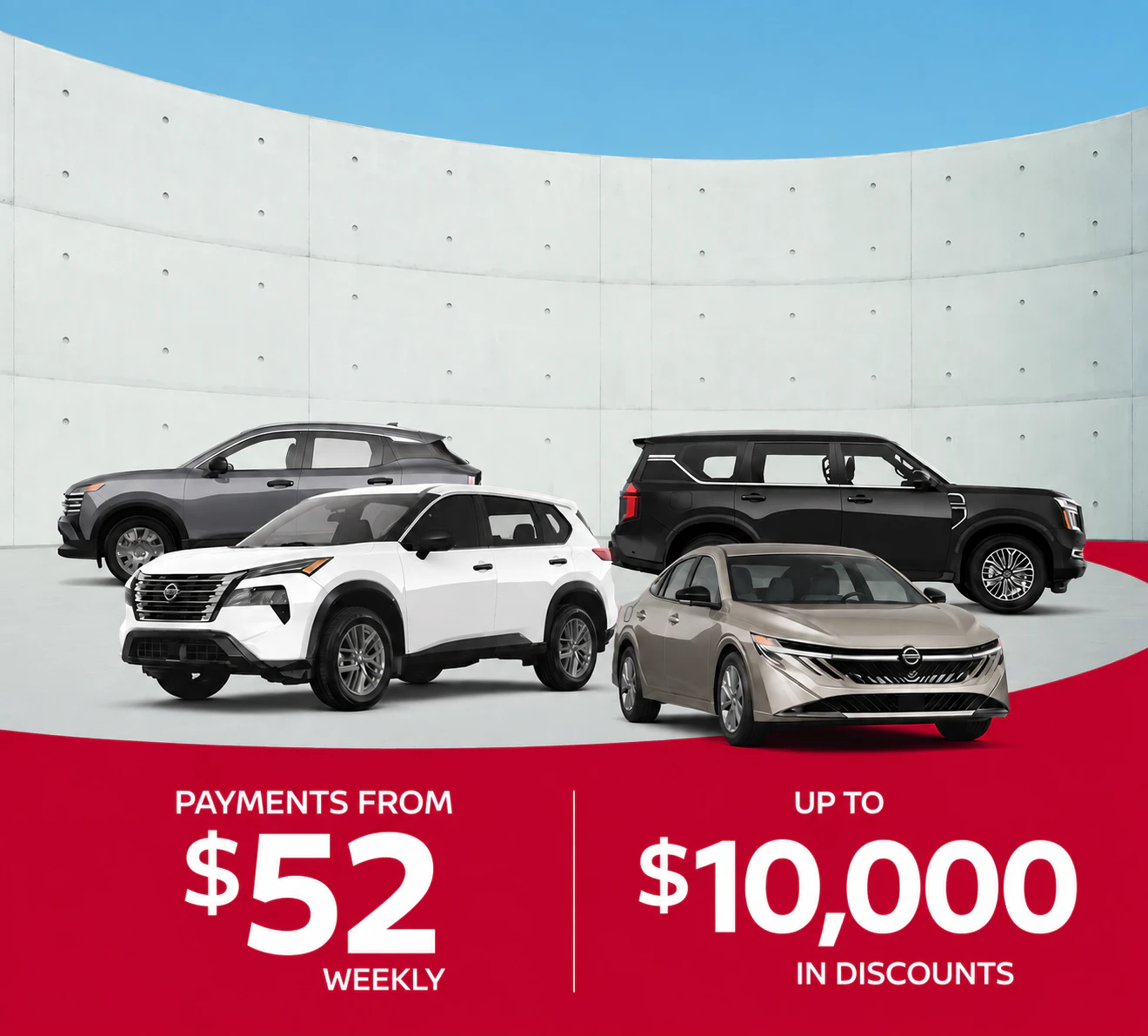 Go Nissan North Monthly Offers: Lease a New Nissan from $52 or save up to $10,000