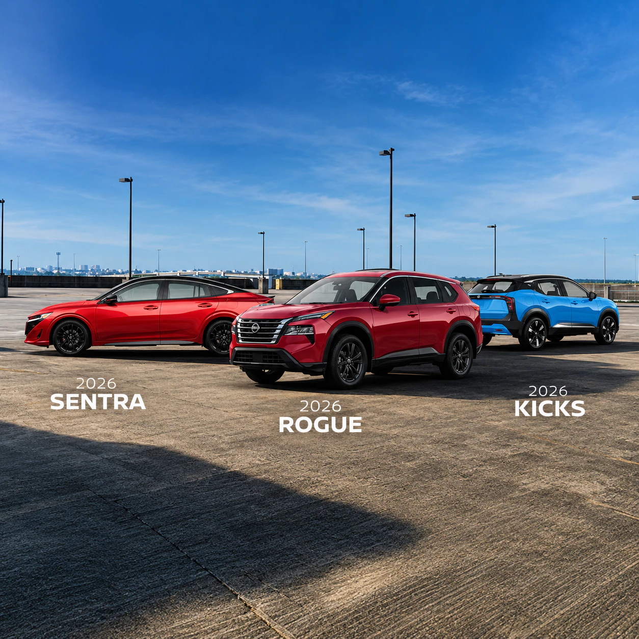 Nissan Rogue + Sentra + Kicks