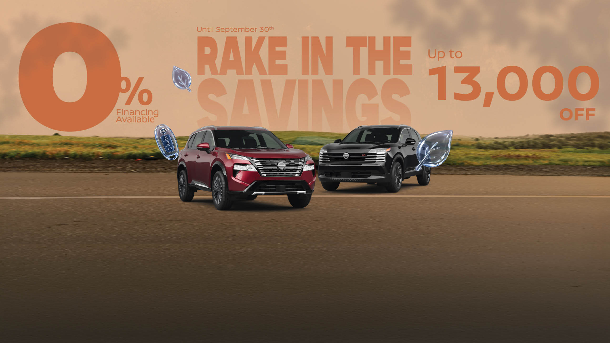 Rake In The Savings | 0% Financing Available | $13,000 off
