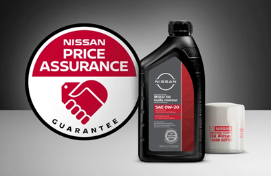 picture of oil filter price match badge guarantee