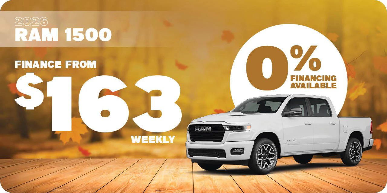 2026 RAM 1500 | Finance From $163 weekly | 0% Financing Available