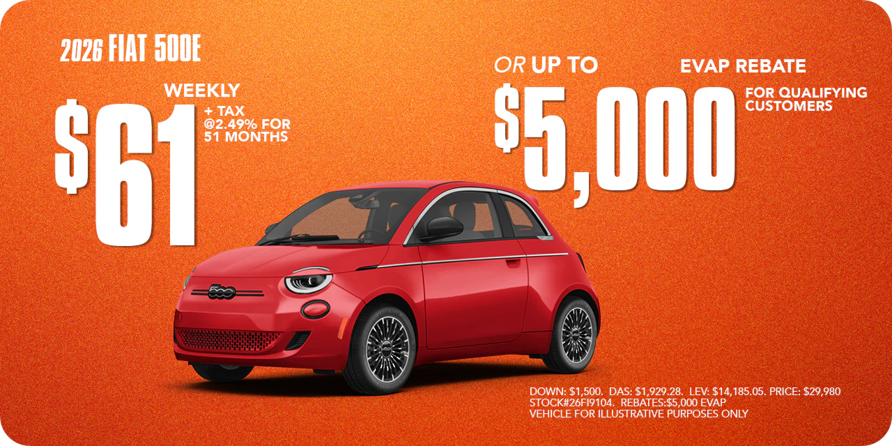 2026 Fiat 500E