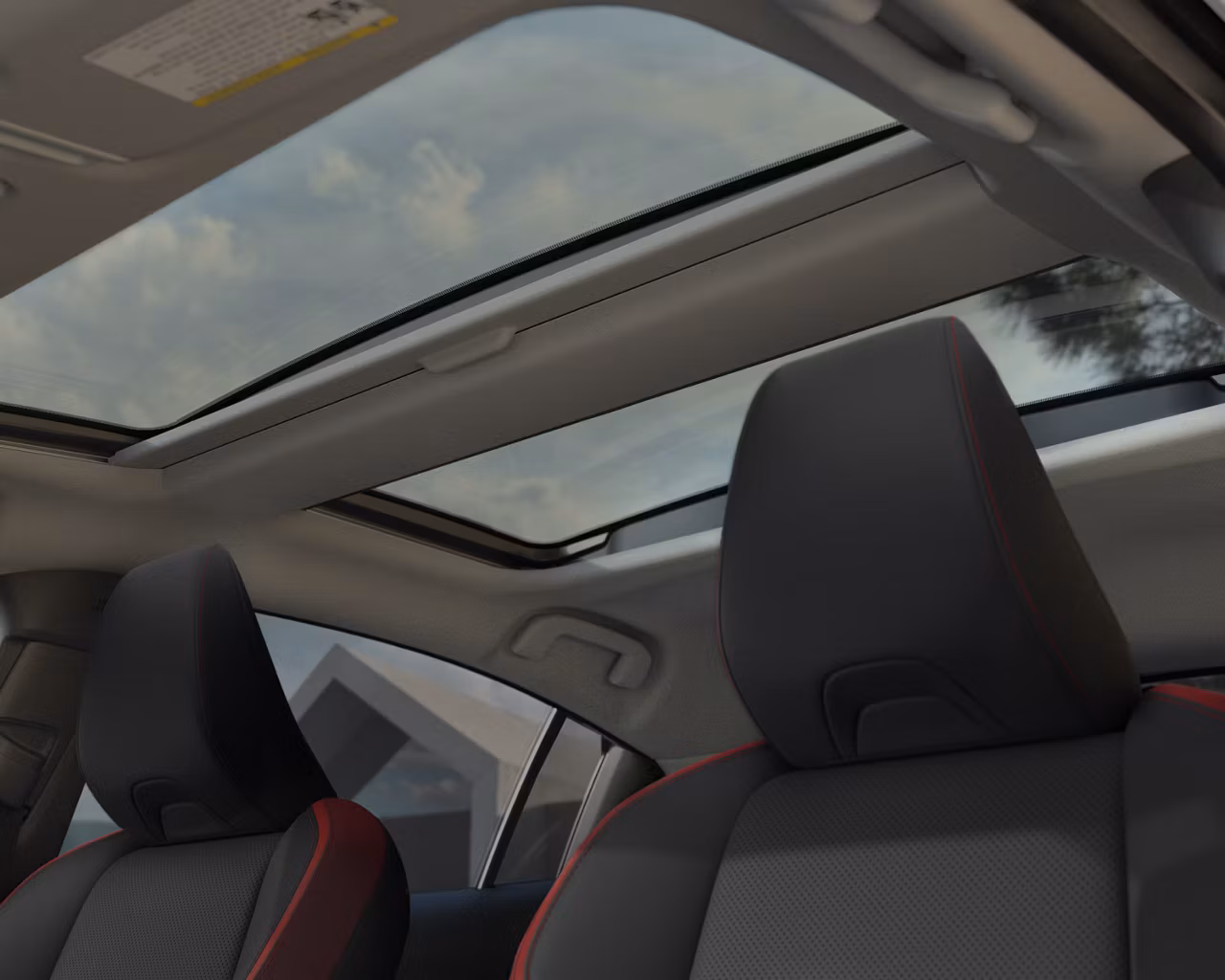 Toyota on the Trail - 2026 Prius Plug-In Hybrid interior glass roof