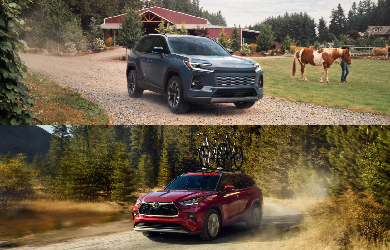 2026 Toyota RAV4 and Highlander