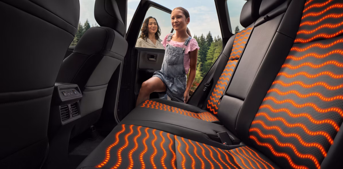 Toyota 2026 RAV4 heated seats graphic.