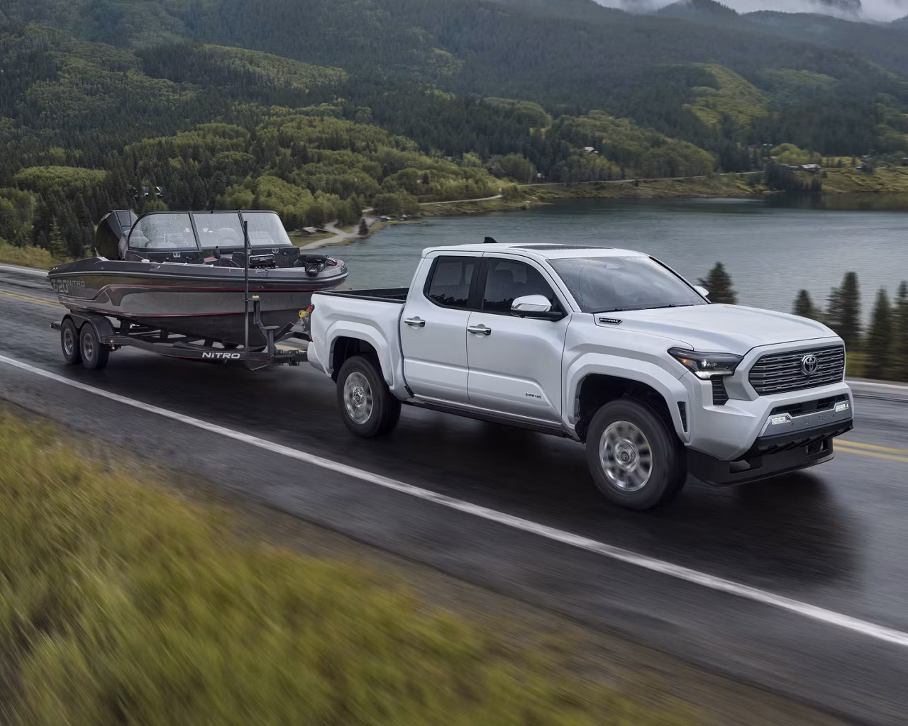 Toyota 2026 Tundra Tacoma Hybrid Limited Wind Chill Pearl