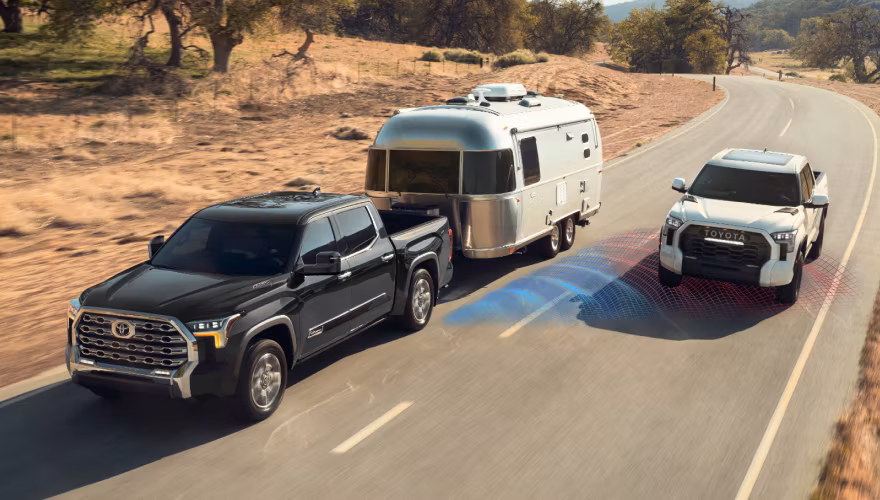 Toyota on the Trail - 2026 Tundra safety feature blind spot