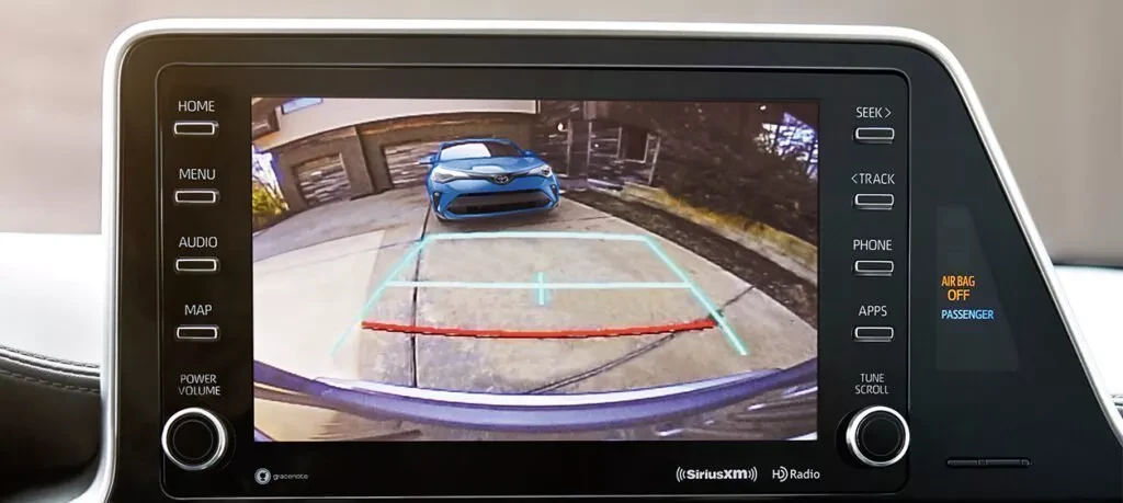 backup camera screen