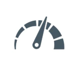 Icon of a speedometer