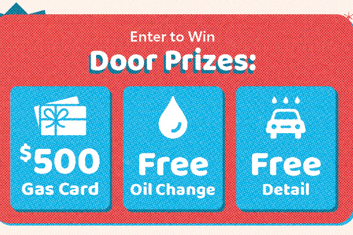 Drayton Valley Toyota Test Drives & Tailgates Event: August 24-28, 2026. Enter to win door prizes: $500 gas card, free oil change, free detail.