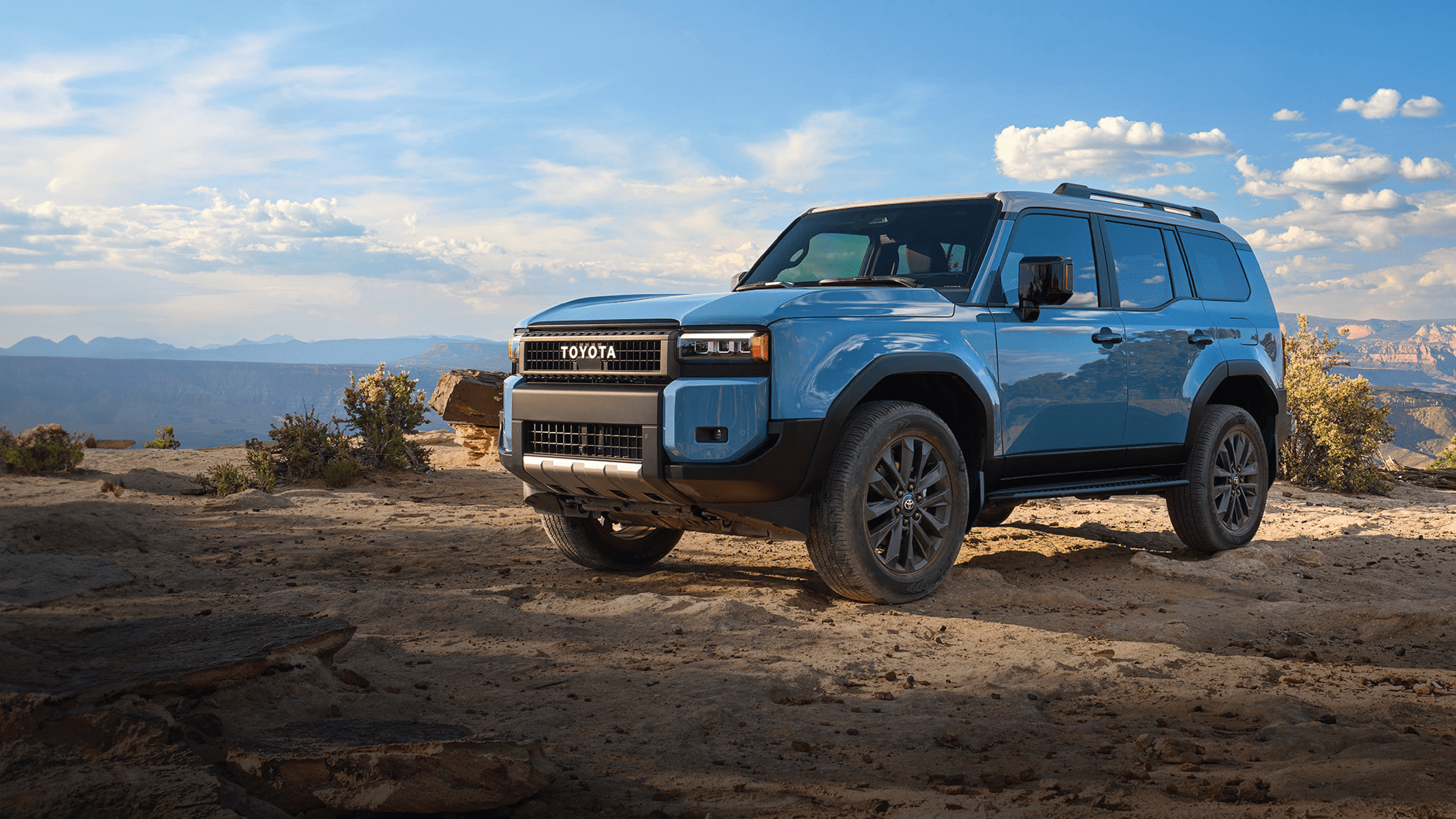 Blue Land Cruiser