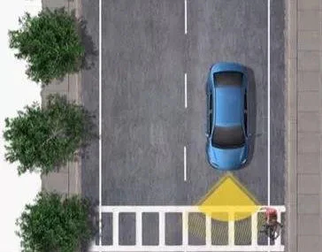 Car on road