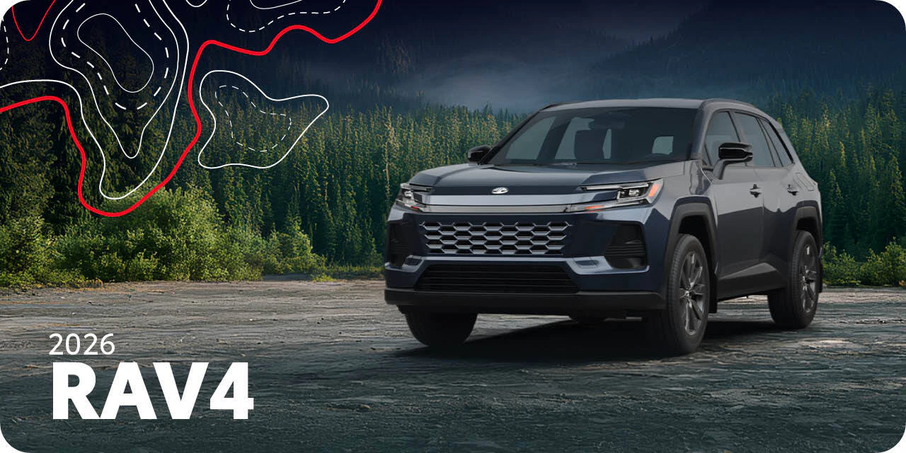 Toyota on the Trail: 2026 RAV4 available in Edmonton AB